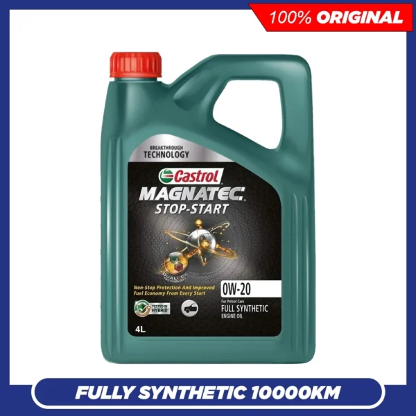 CASTROL MAGNATEC STOP-START 0W20 SN Fully Synthetic Engine Oil (4L)