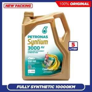 PETRONAS SYNTIUM 3000 AV 5W40 SN C3 Fully Synthetic Engine Oil (5L)