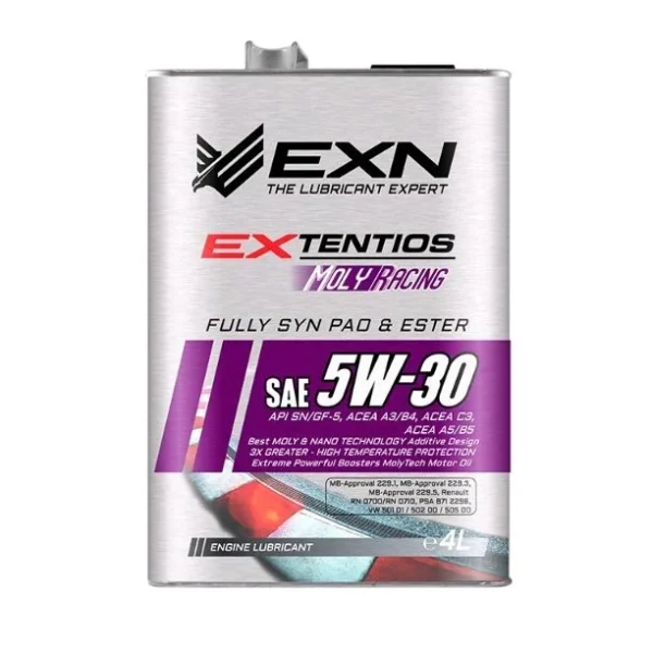 SAE 5W30 – Molyracing Engine Oil 4 Litre High Performance Engine Oil