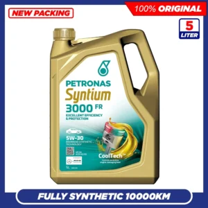PETRONAS SYNTIUM 3000 FR 5W30 SN A5/B5 Fully Synthetic Engine Oil (5L)